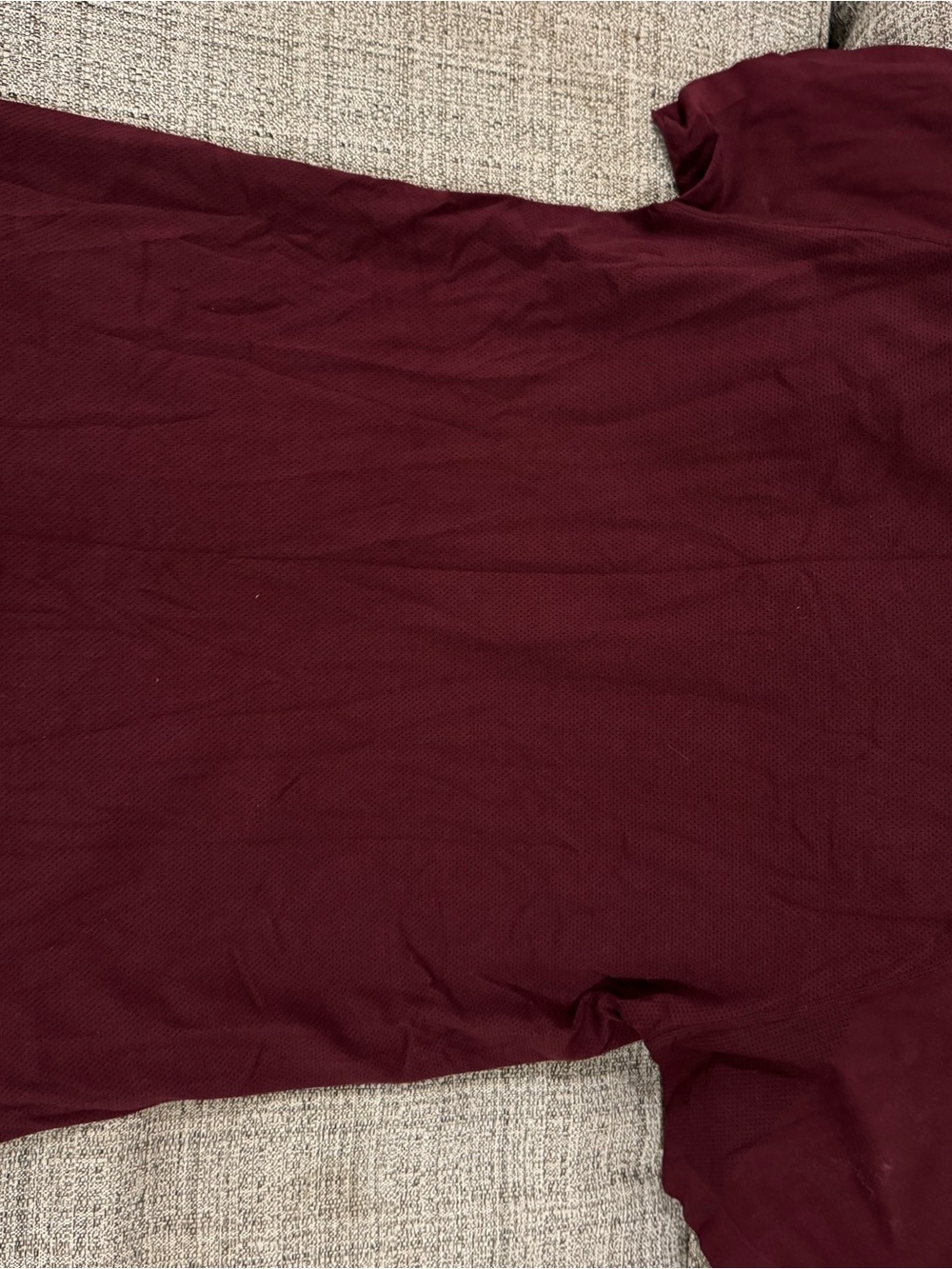 Men's Maroon Fabletics T-Shirt - Picture 3 of 3